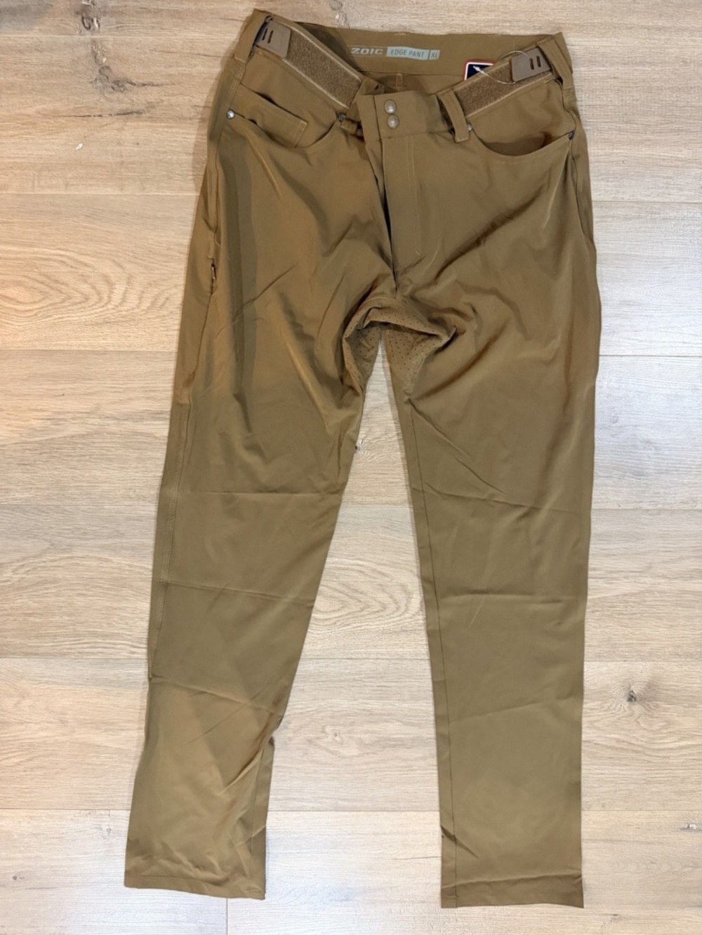 NWT Zoic Men's Brown Edge Cycling Pants Sz XL Inseam 33